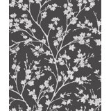 Secret Garden Calming Leaf Branches Design 33' L x 21" W Wallpaper Roll
