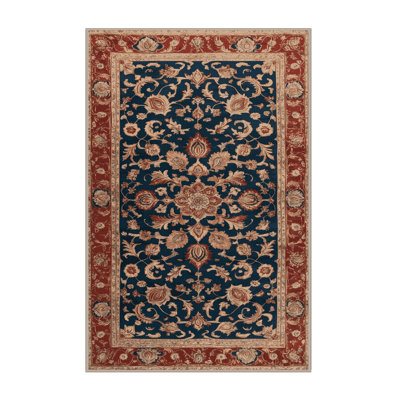 Machine Washable Turkish Brown Area Rug
