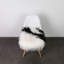 Coussin de chaise en peau de mouton Islandais | 1 pièce | Tacheté | 17 po x 17 po-1214501398