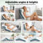  Large Wedge Pillow Cooling Memory Foam Orthopaedic Bed Cushion Acid Reflux