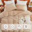 Ensemble de literie à poil long EMME Luxury Elegant Shaggy Bubble-119356173-119356164