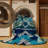 Washable Agave Plant Southwestern Area Rug-437468549