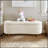 Boucle Flip Top Storage Bench Cream See below Simple design, comfortable and durable, multi-functional bench-527479759