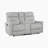Dashai 70.5'' Transitional Chenille Manual Double Reclining Loveseat with Center Storage Console & Integrated Cup Holders