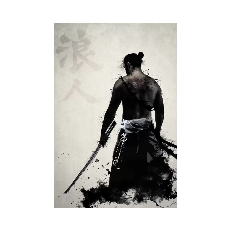 Ronin by Nicklas Gustafsson - Wrapped Canvas Print, 66.04 cm H x 45.72 cm W x 1.91 cm D