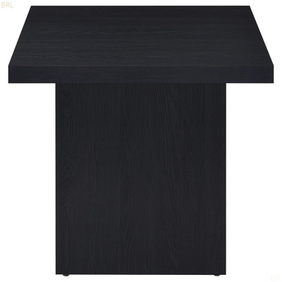 Table de bout carrée noire Exeter