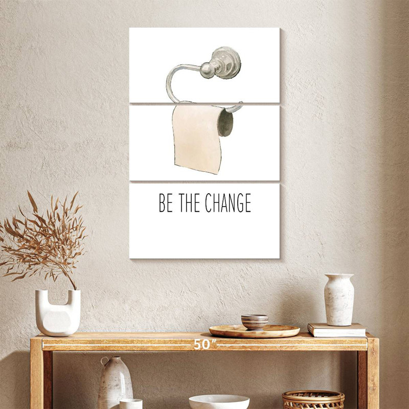 Tergel Be The Change, 57" H x 36" W
