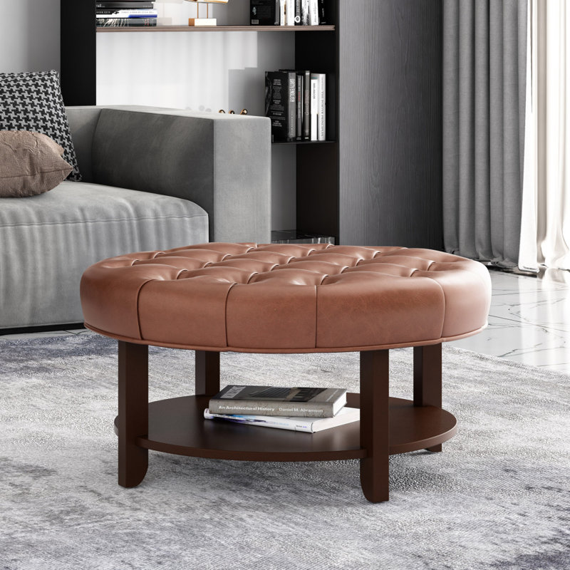 OTTOMAN ROND, Brun