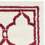 Tapis ivoire / rouge intérieur / extérieur Ario-31311672