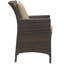 Chaise de salle à manger en rotin et osier Bocabec par Havenside Home-995273848-995238423