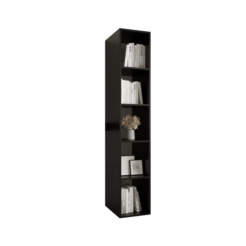 Lakky 184 cm H x 30 cm W Standard Bookcase