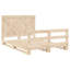 Collete Solid Wood Bed