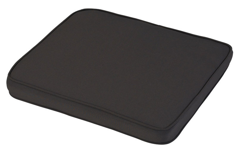 Standard Carver Garden Seat Cushion, Charcoal Grey