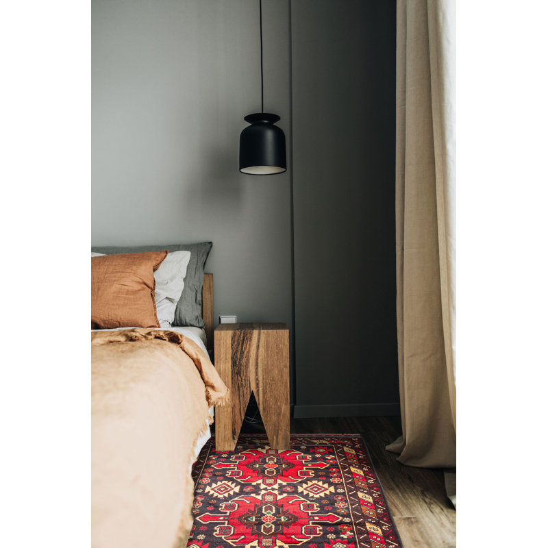 Tapis gris Teimani 4 pi 0 po x 6 pi 0 po
