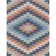Kehr Albuquerque Southwestern Flatweave Blue Area Rug