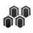 Argos Peak 12" x 14" Hexagon Marble Mosaic Wall and Floor Tile-113665184