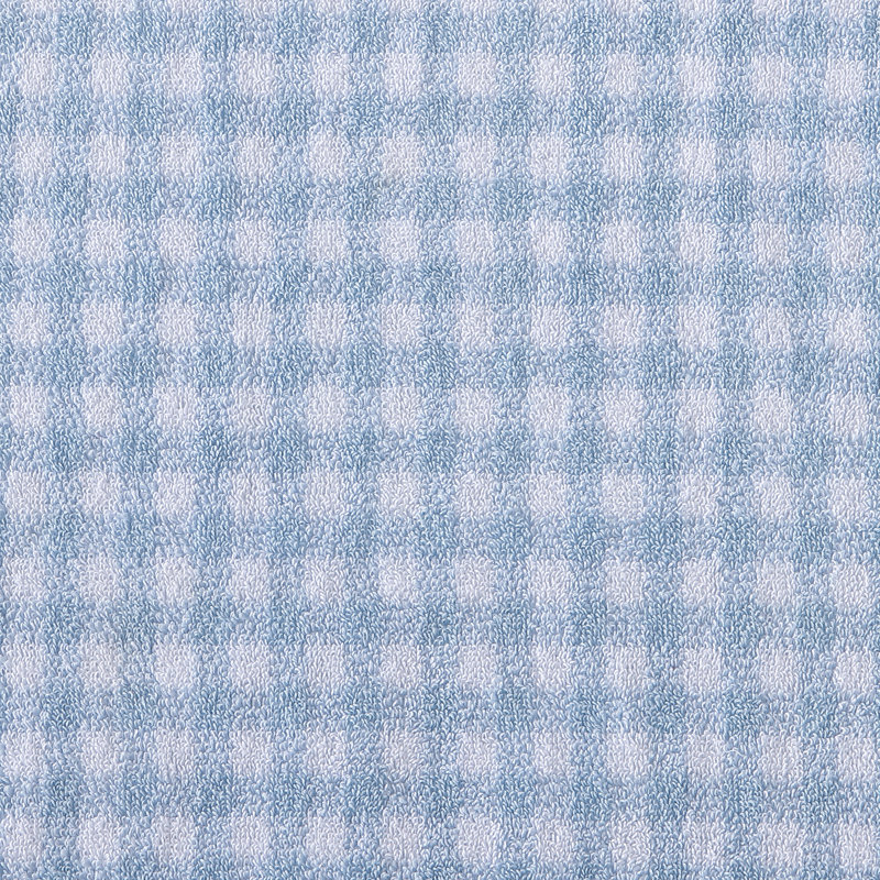 Ensemble de serviettes 100% coton Laura Ashley, Bleu / blanc