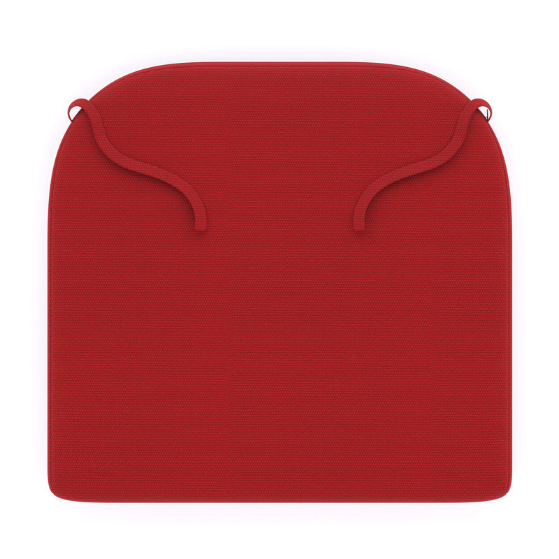 Dining ChairSeat Pad Replacement Cushion – 17.5L x 18.5W x 2D, Canvas Jockey Red Sunbrella® Canvas