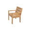 Chaise de salle à manger d'extérieur en teck Pacific (ensemble de 2)-103692417