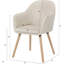 Mirakel 47cm H Velvet Upholstered Armchair-1458069190
