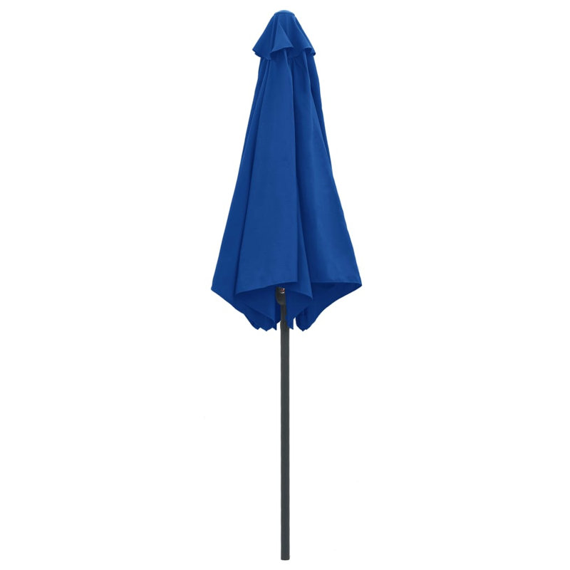 106.3" x 106.3" Market Umbrella, Azure Blue