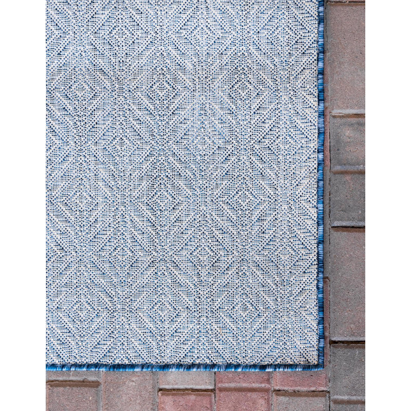 Dekan Hand Woven Indoor / Outdoor Area Rug, Rectangle 183 x 274cm