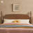 Solid Wood 3-Piece Spindle Vivienne  Bed With Two Walker Edison Easy Assembly 1-Drawer Nightstands-111301247-111301246