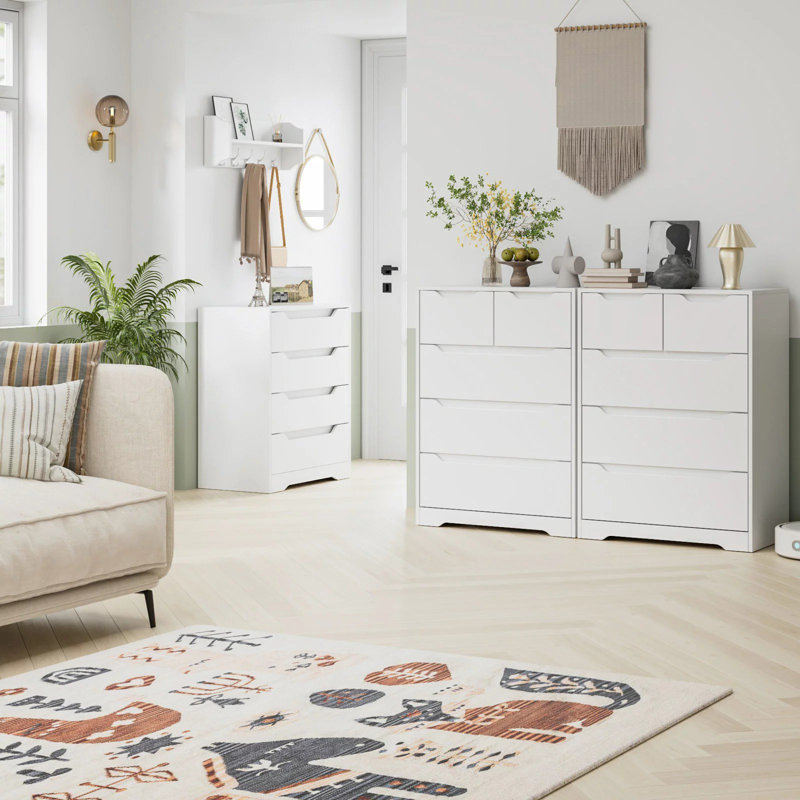 Commode 5 tiroirs l 27,2 po
