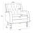 21.65" Wide Tufted Upholstered Accent Armchair-1988906296