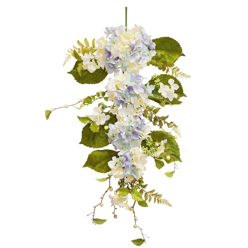 36" Blue Hydrangea Teardrop