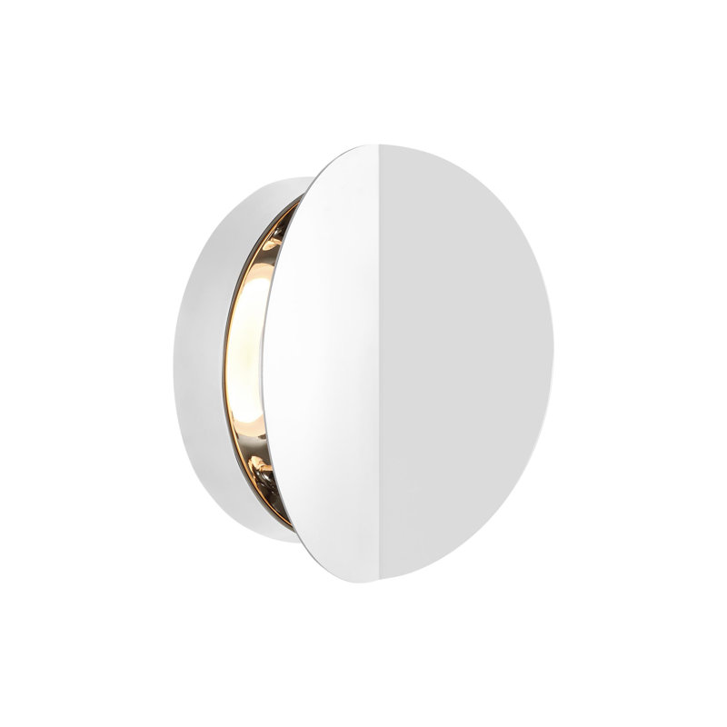 Petite applique Keef, Nickel poli, Nickel poli