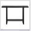 Table d'appoint moderne et moderne avec plateau en stratifié et base en métal, parfaite pour les côtés de canapé et les vestibules.-1214313000