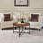 Rustic Round Coffee Table
