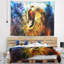 Mighty lion tapisserie émergente Animal-28482644