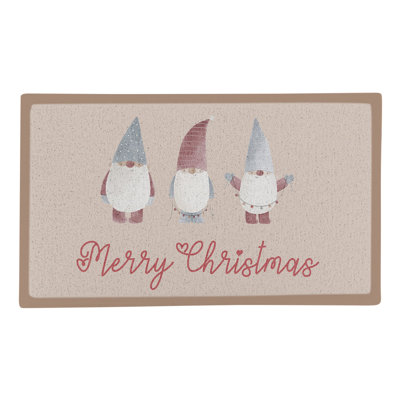Allijah Non-Slip Christmas Indoor & Outdoor Use Doormat