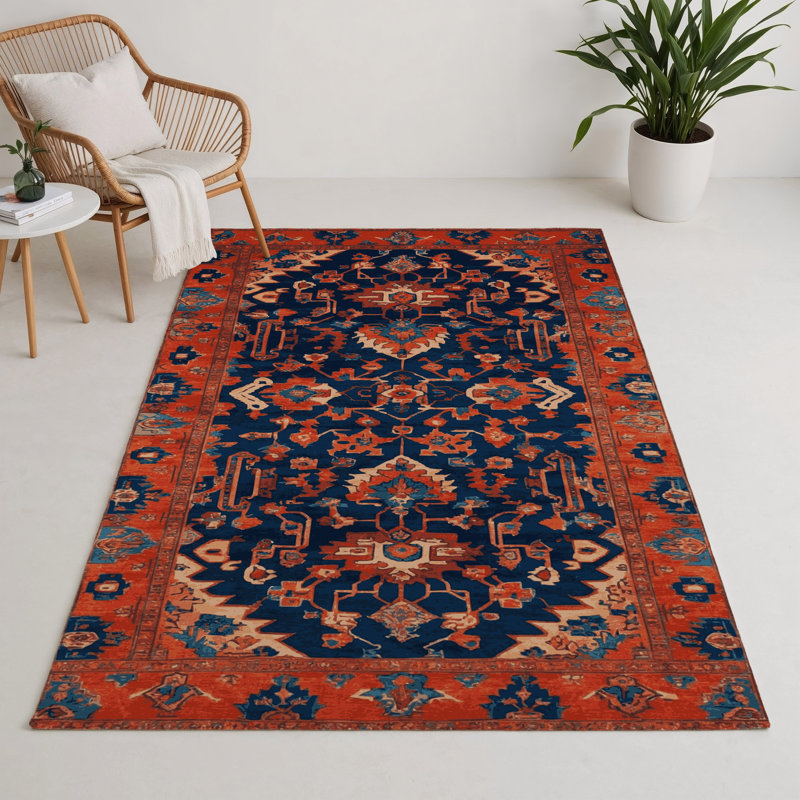 Tapis d'intérieur et d'extérieur Tabriz, Rectangulaire 3 pi x 5 pi
