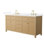 Pendry 72" Freestanding Double Bathroom Vanity with Cultured Marble Top