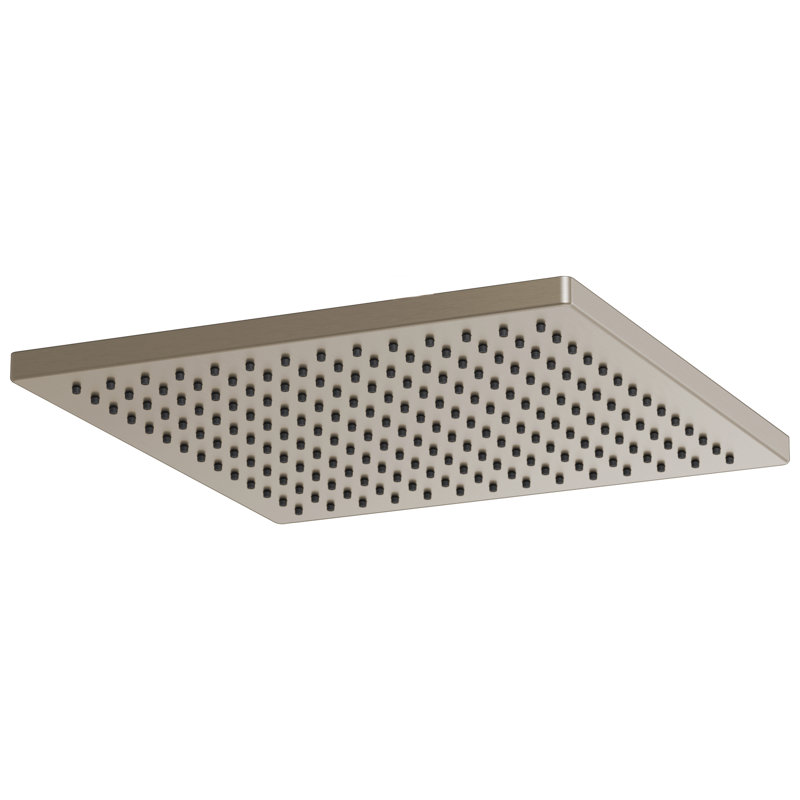 Essential™ Rain Adjustable Shower Head, Brushed Nickel, 2.5 GPM