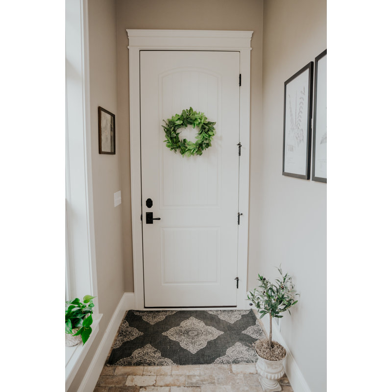 Faux Lambs Ear 20'' Wreath