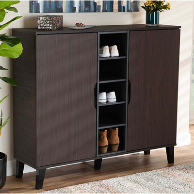 25 Pair Shoe Storage Cabinet