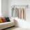 31.5'' XL Wall-Mounted Retractable Drying Rack, 130LBS High Capacity Rustproof Collapsible Rack 7 Drying Rods Simple Installation