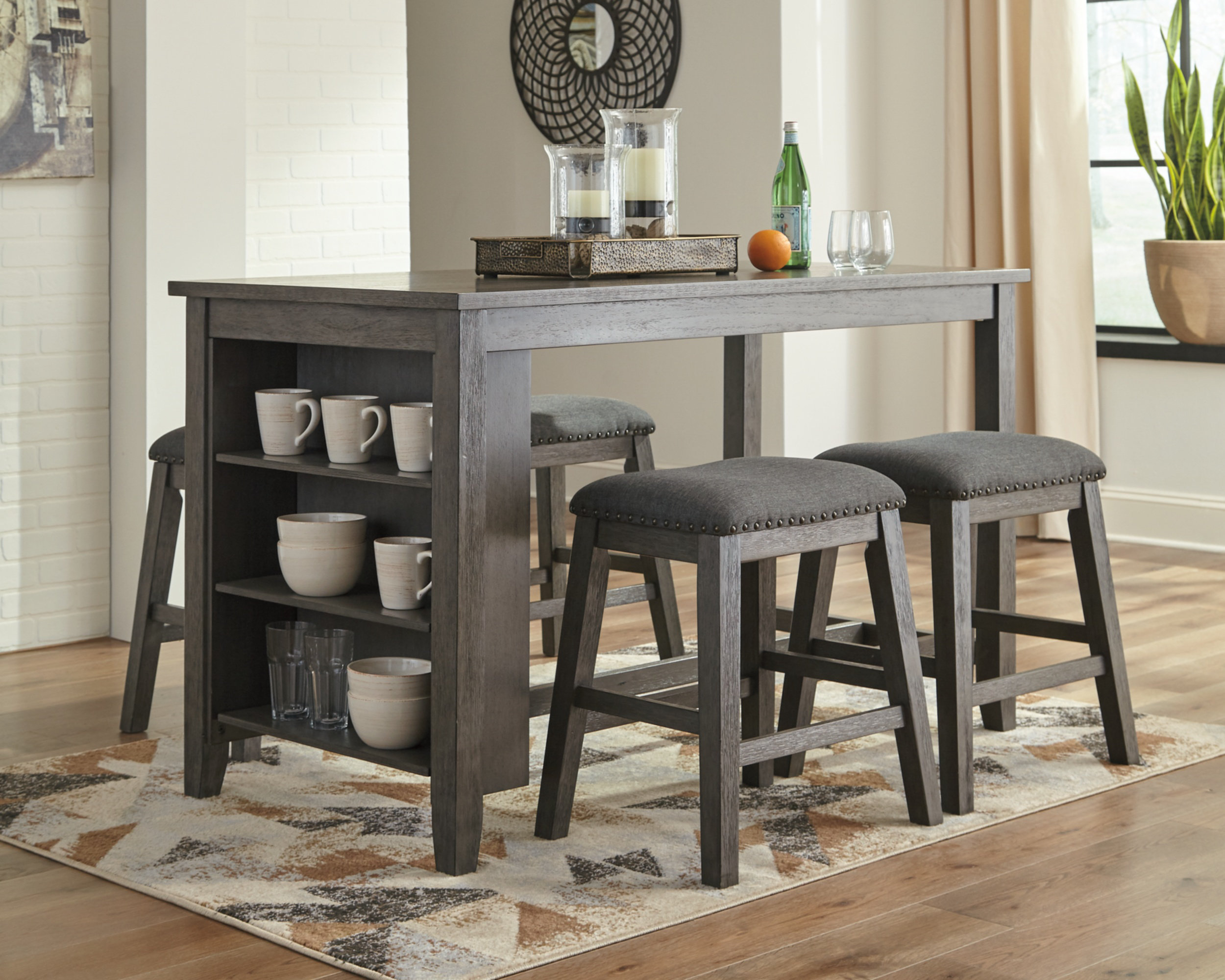 Wasdale 4 - Person Trestle Dining Set