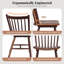 Spindle-Back Solid Wood Side Dining Chairs (Set of 2)-146646224