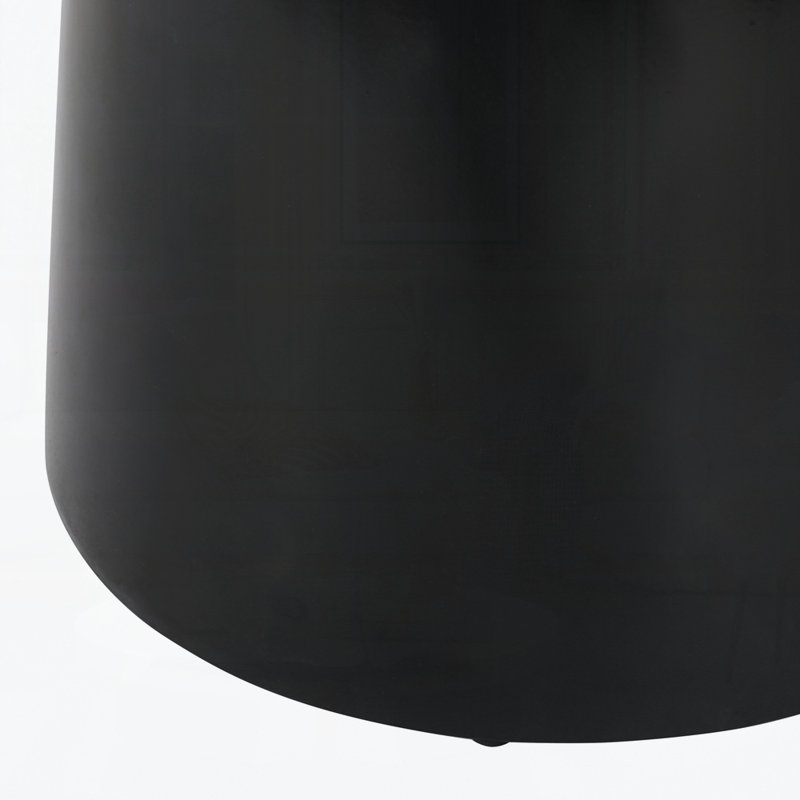Outdoor Side Table, Black