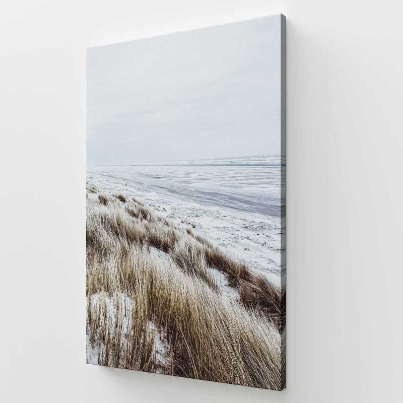 Wind Swept Shoreline, grande impression sur toile, H 54 po x l 36 po