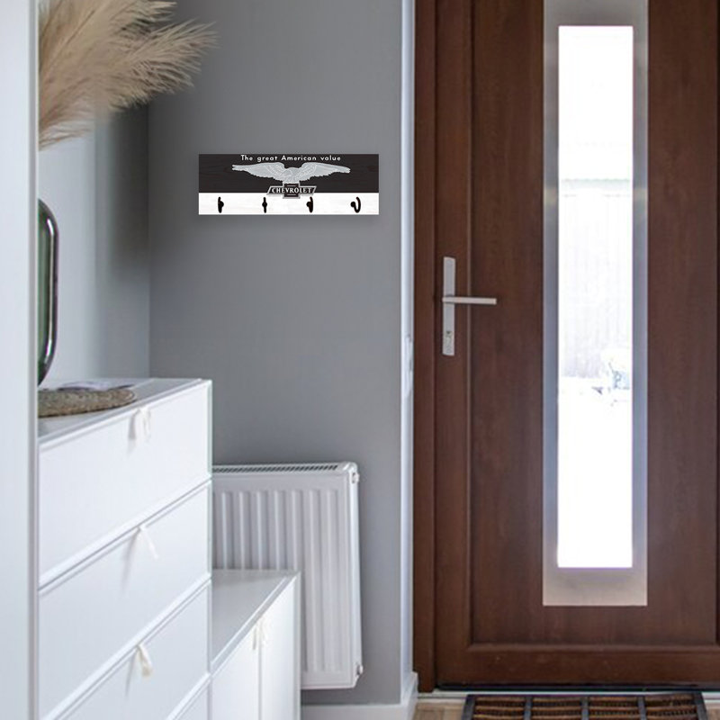 Porte-clés en bois chevreuil