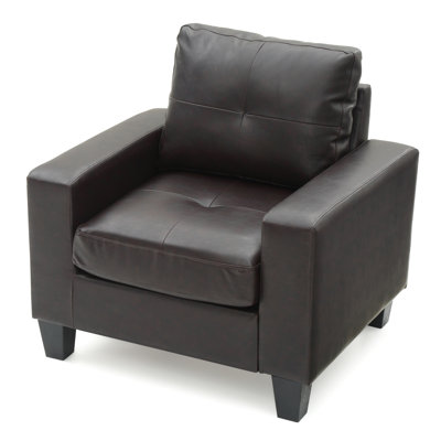 Vegas W Polyester Armchair, Modern Club Chair