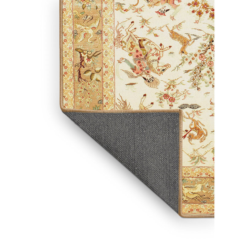 Oriental Indoor Rug, Rectangle 5' x 8'