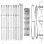 Vidaxl Field Fence Galvanised Steel-114858096
