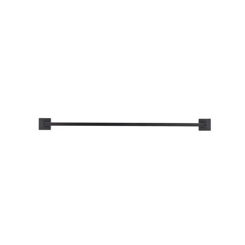 Barre à serviettes murale 19,49 po Palisadess, Huile brossée / bronze huilé